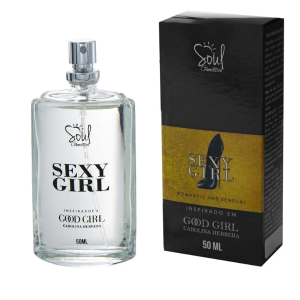 Perfume Sexy Girl 50 ml - Inspirado em Good Girl - Soul Cosméticos: Sedução em Cada Frasco