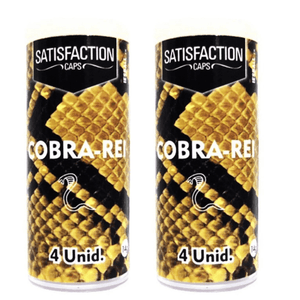 Bolinha Funcional Satisfaction Cobra Rei Com 4 Unid