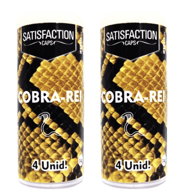Bolinha Funcional Satisfaction Cobra Rei Com 4 Unid
