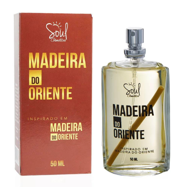 Perfume Madeira do Oriente 50 ml - Inspirado em Madeira do Oriente - Soul Cosméticos