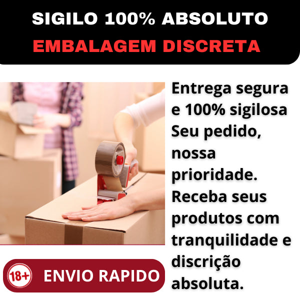 🔒 Bolinha Adstringente Lacradinha - Sexy Fantasy