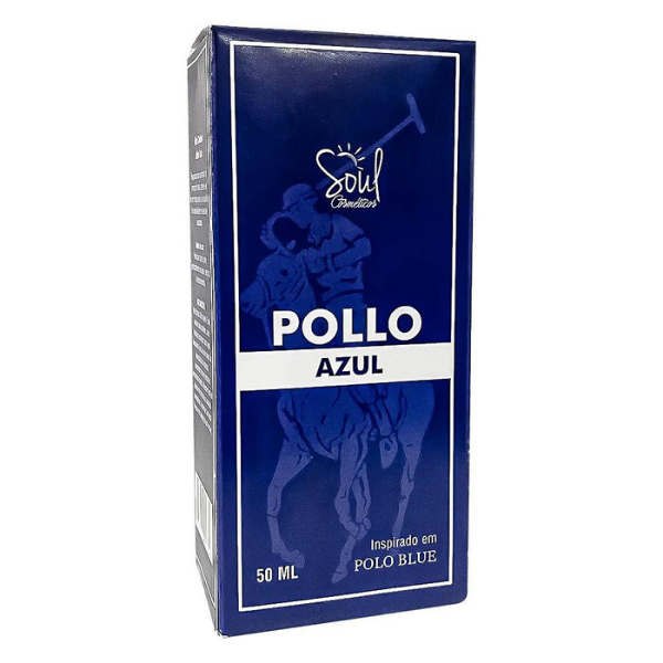 Perfume Pollo Azul 50 ml ( Inspirado em Pollo ) - Soul Cosméticos
