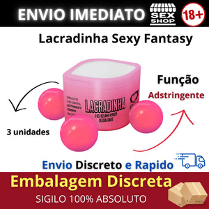 🔒 Bolinha Adstringente Lacradinha - Sexy Fantasy
