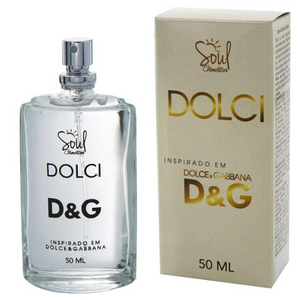 Perfume Dolci 50 ml - Inspirado em Dolce e Gabbana pela Soul Cosméticos
